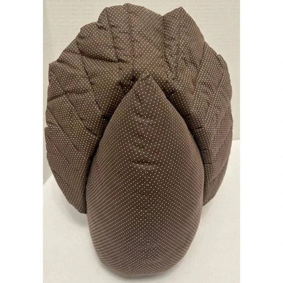 Vintage Turkey Stuffed Handmade Decor Fabric Thanksgiving Vest Bow Tie Fall 13” - Picture 6 of 6